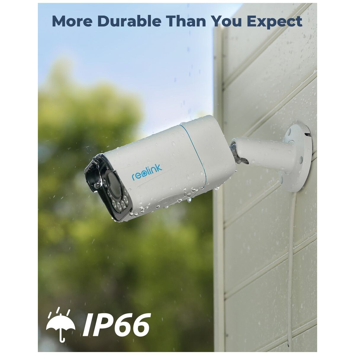 Reolink P430 Smart PoE Security Camera - Spotlight, Colour Night Vision, 5x Optical Zoom - PC811AB4K01