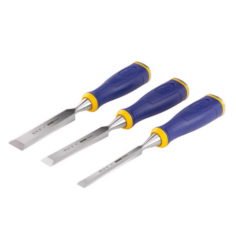 Irwin Marples 3 Piece Chisel Set with ProTouch Handles