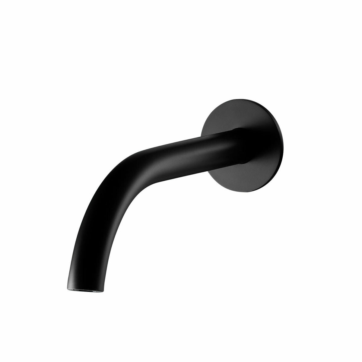 Rogerseller Eccentric Wall Basin Spout 200mm - Matte Black - 6 Star Water Rating - 3606004111