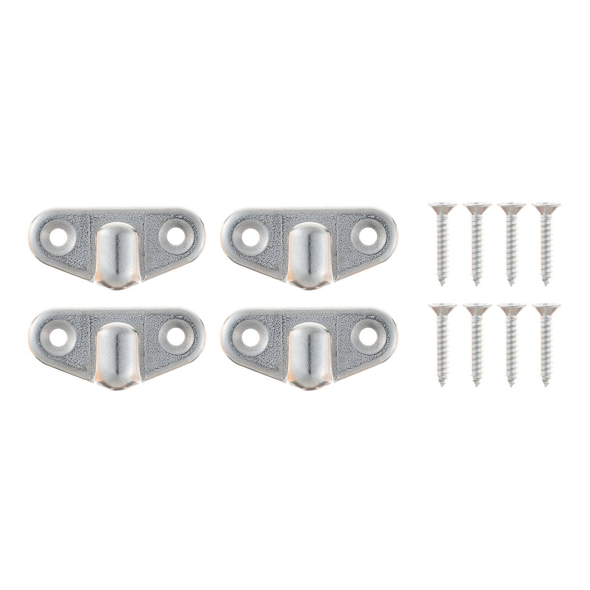 Taskmaster 8mm 316 Marine Grade Stainless Steel Lashing Hook - 4 Pack