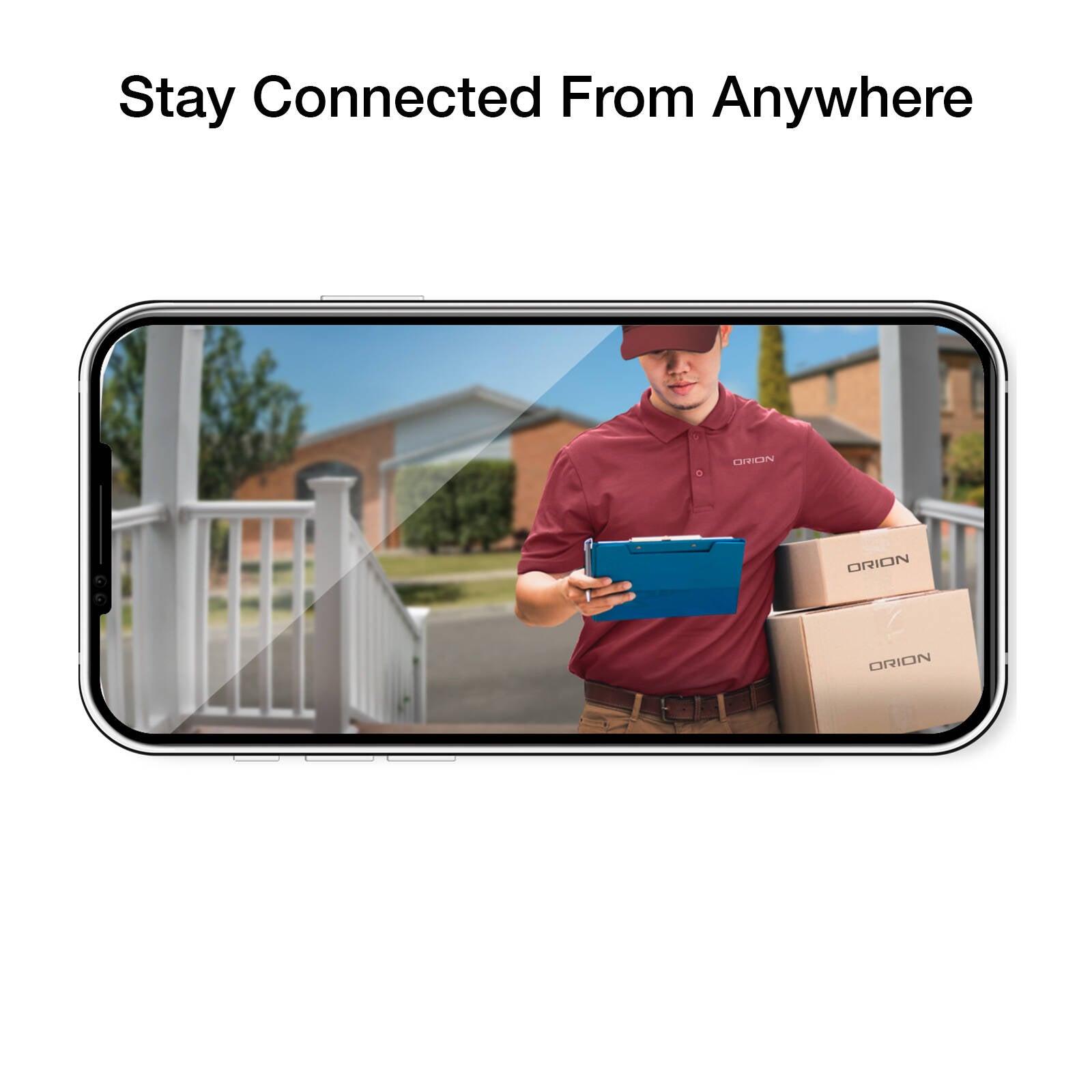 Orion Grid Connect Smart Rechargeable 2K Video Doorbell Camera DC61HA Wireless Outdoor