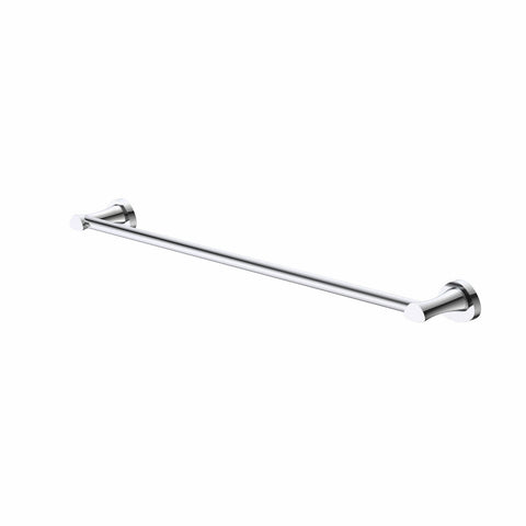Caroma Acacia 600mm Single Towel Rail - Polished Chrome Brass
