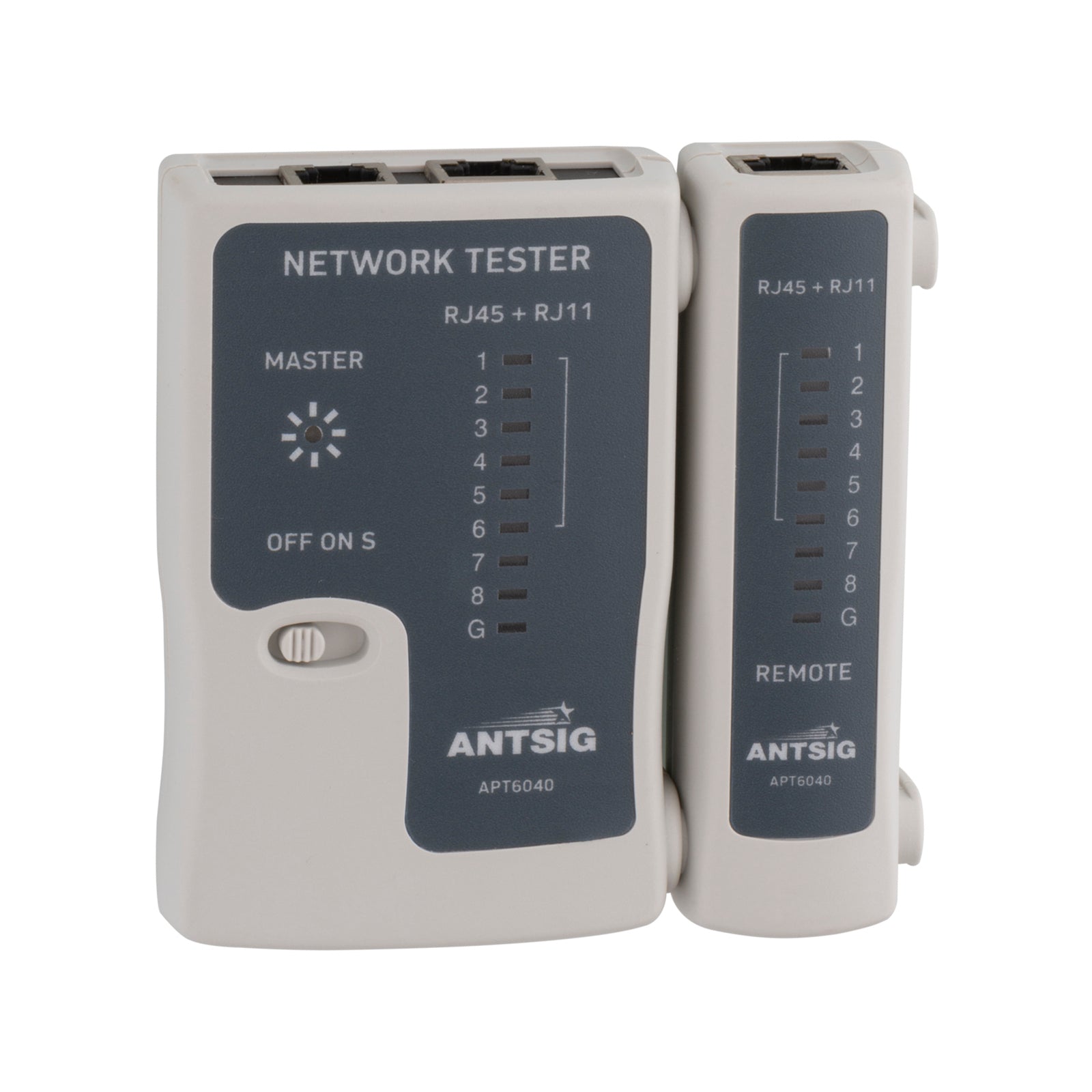 Antsig Network Test Tool RJ45 Ethernet & RJ11 Telephone APT6040