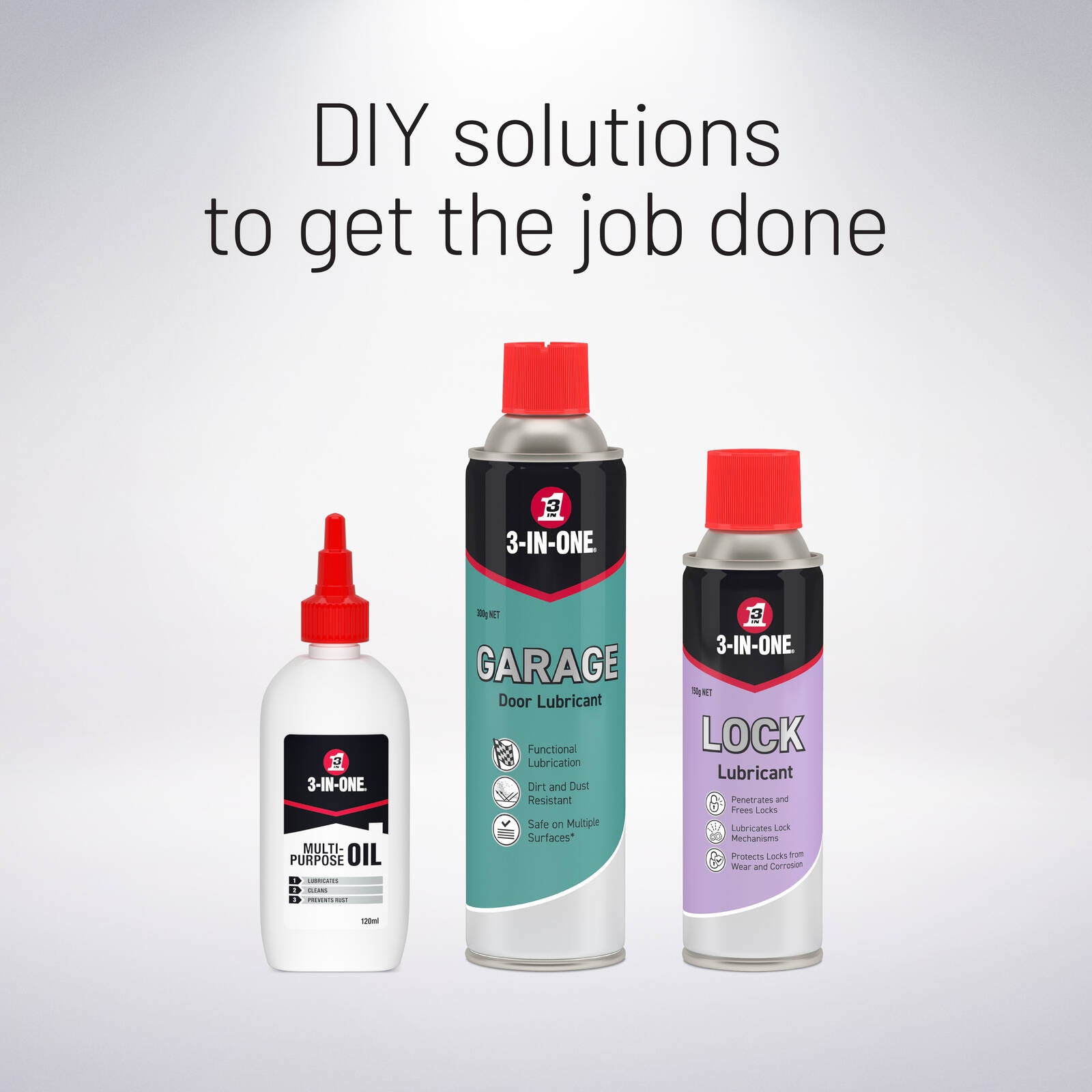 3-IN-ONE Professional Garage Door Lubricant Aerosol, 300g