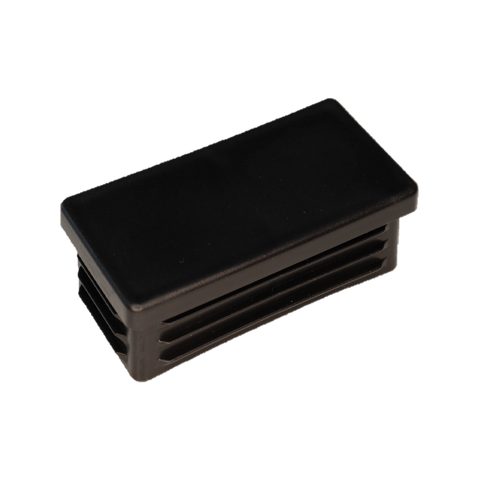 Australian Handyman Supplies 76 x 38mm Black Plastic Square Cap Insert