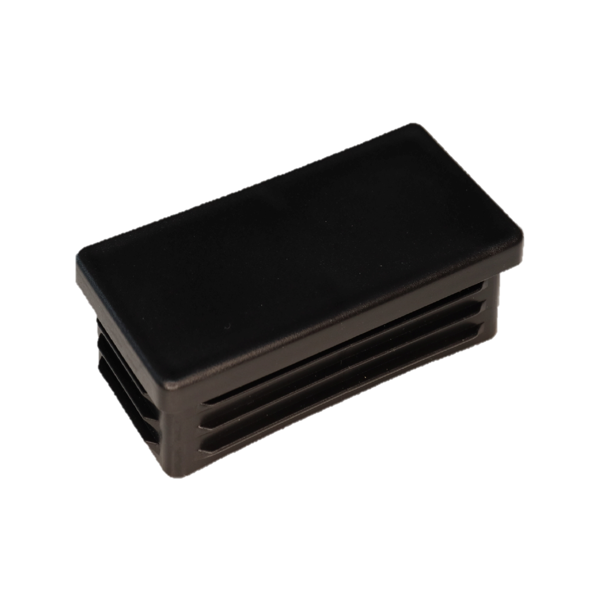 Australian Handyman Supplies 76 x 38mm Black Plastic Square Cap Insert