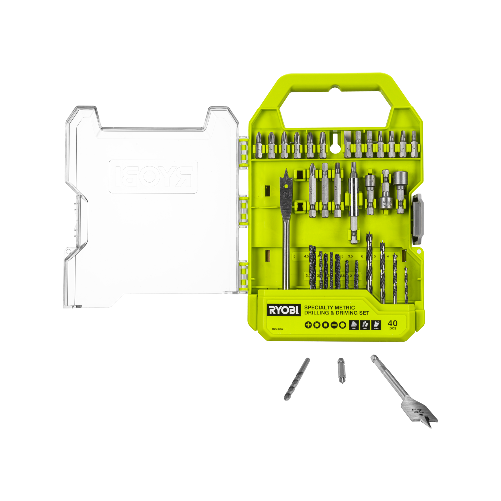 Ryobi 40 Piece Specialty Metric Drill and Drive Set