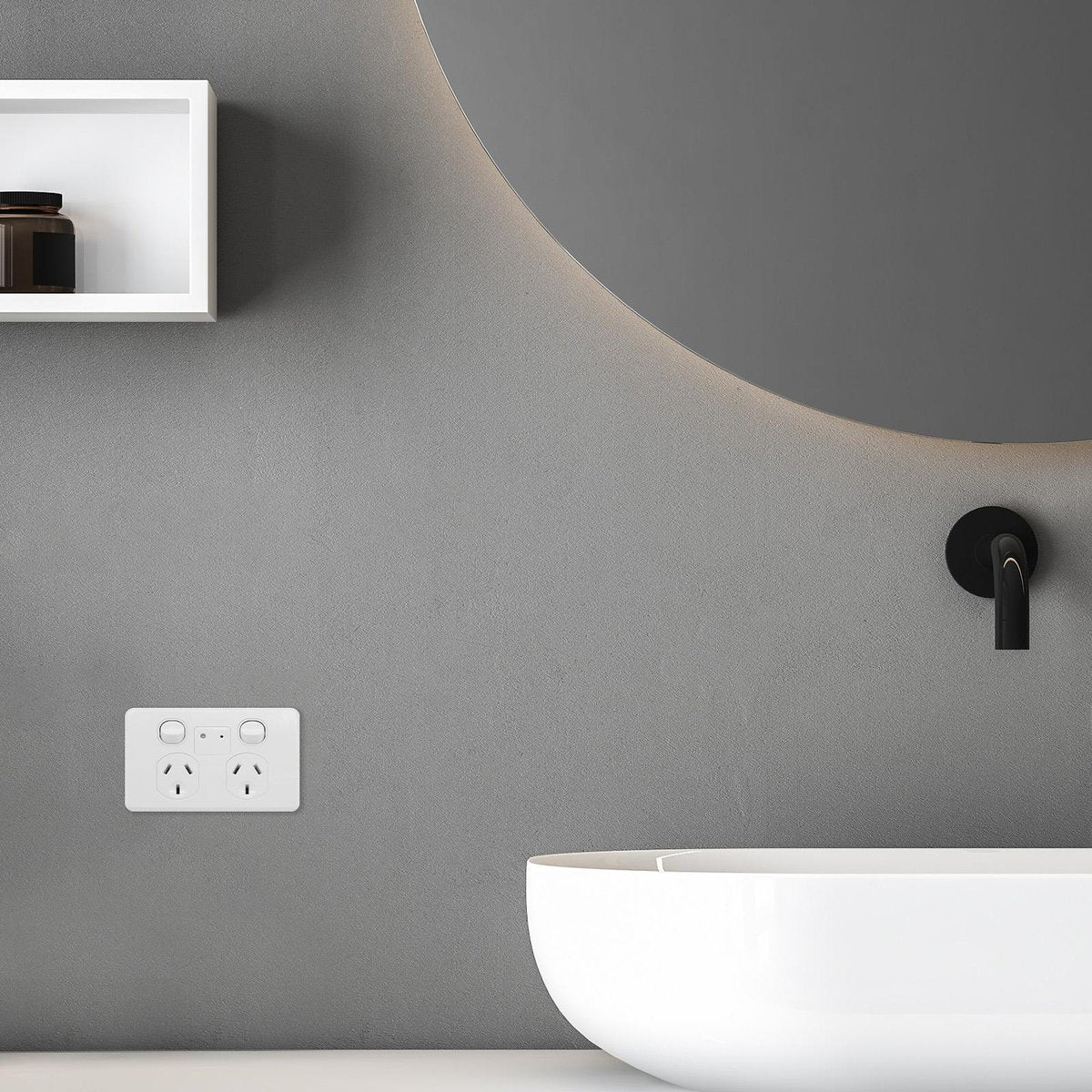 Deta X6 Series Double Power Point With Wi-Fi Range Extender 250V 10A (6249B)