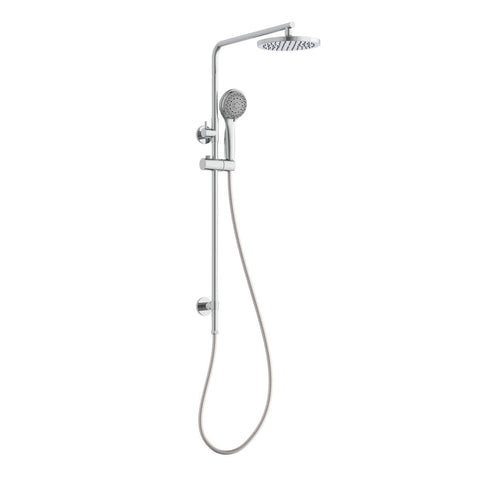 Estilo Chrome 3 Function Twin Rail Shower Set, 9L/min WELS 3 Star ABS