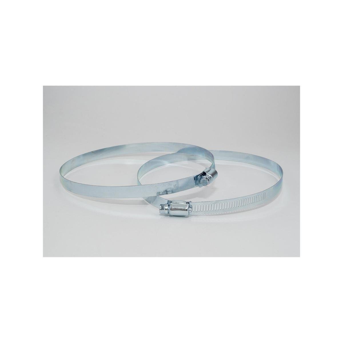 Pacific Air 100mm Stainless Steel Worm Clamp 2 Pack Easy Seal - SuperSaverAU - view 1