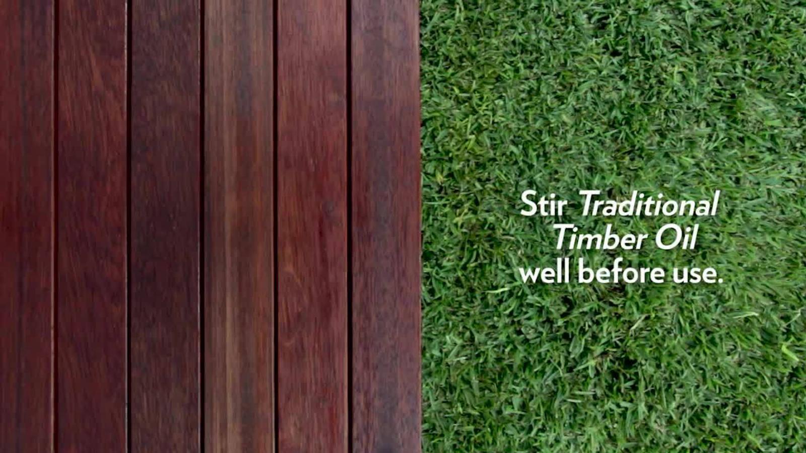 Feast Watson 4L Merbau Traditional Timber Oil Matt UV Resistant Waterproof