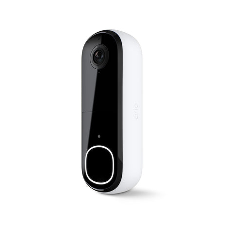 Arlo 2K Video Doorbell Wired with Night Vision & 2-Way Intercom AVD4001-100AUS