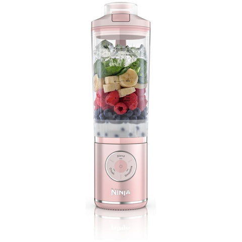 Ninja Blast Max Portable Blender 650ml - Pink - Cordless Auto IQ Programs - BC251PK