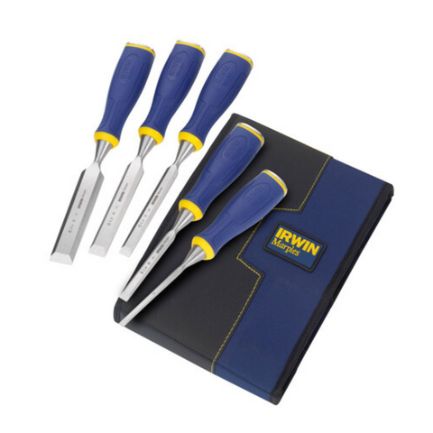 Irwin Marples 5 Piece Chisel Set with ProTouch Handles