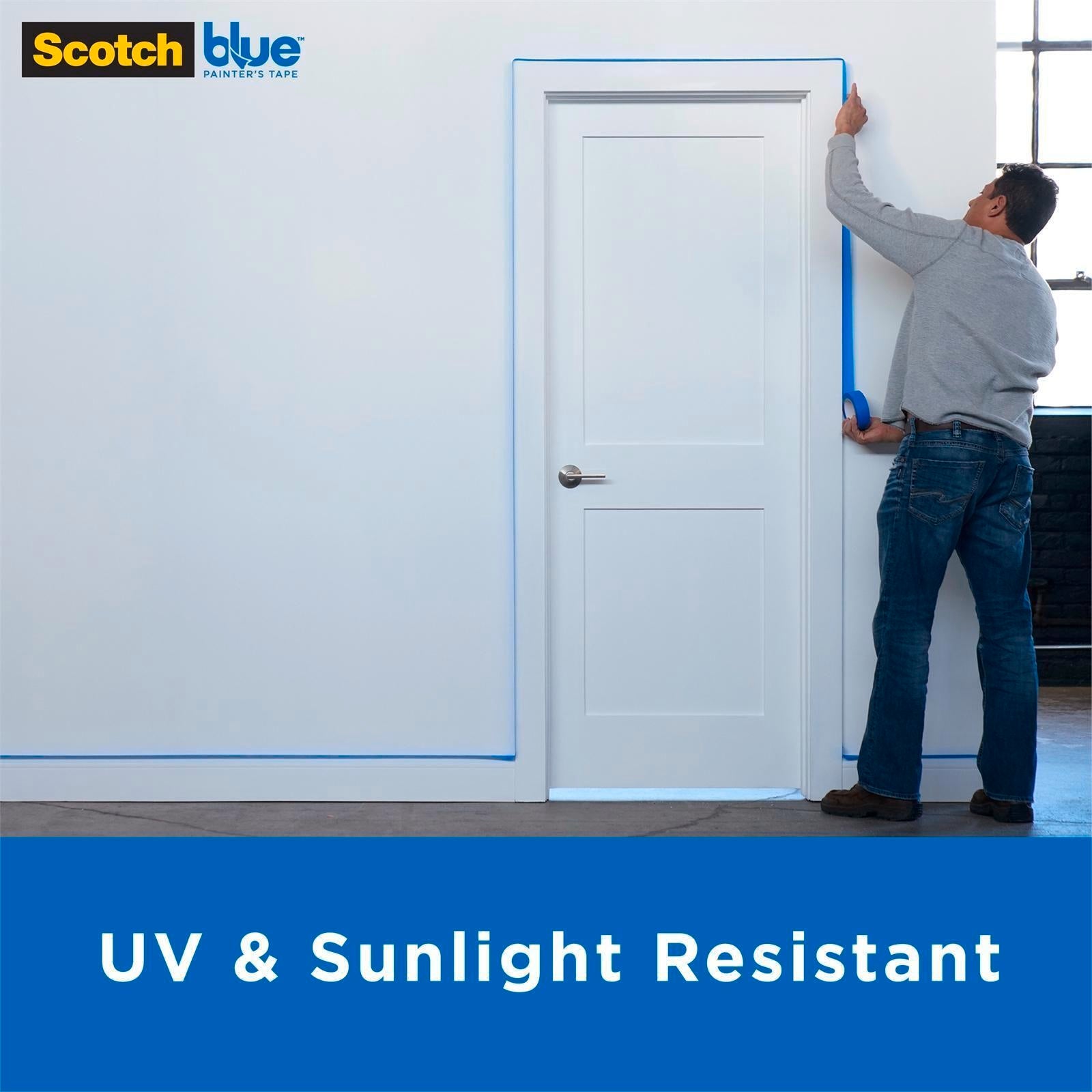 ScotchBlue Original Multi-Surface Painter's Masking Tape 24mm x 54.8m Blue UV Resistant