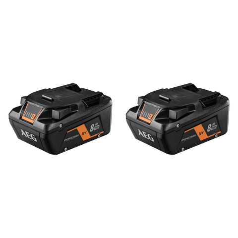AEG 18V 8.0Ah FORCE HD Twin Battery Pack A18OCK82