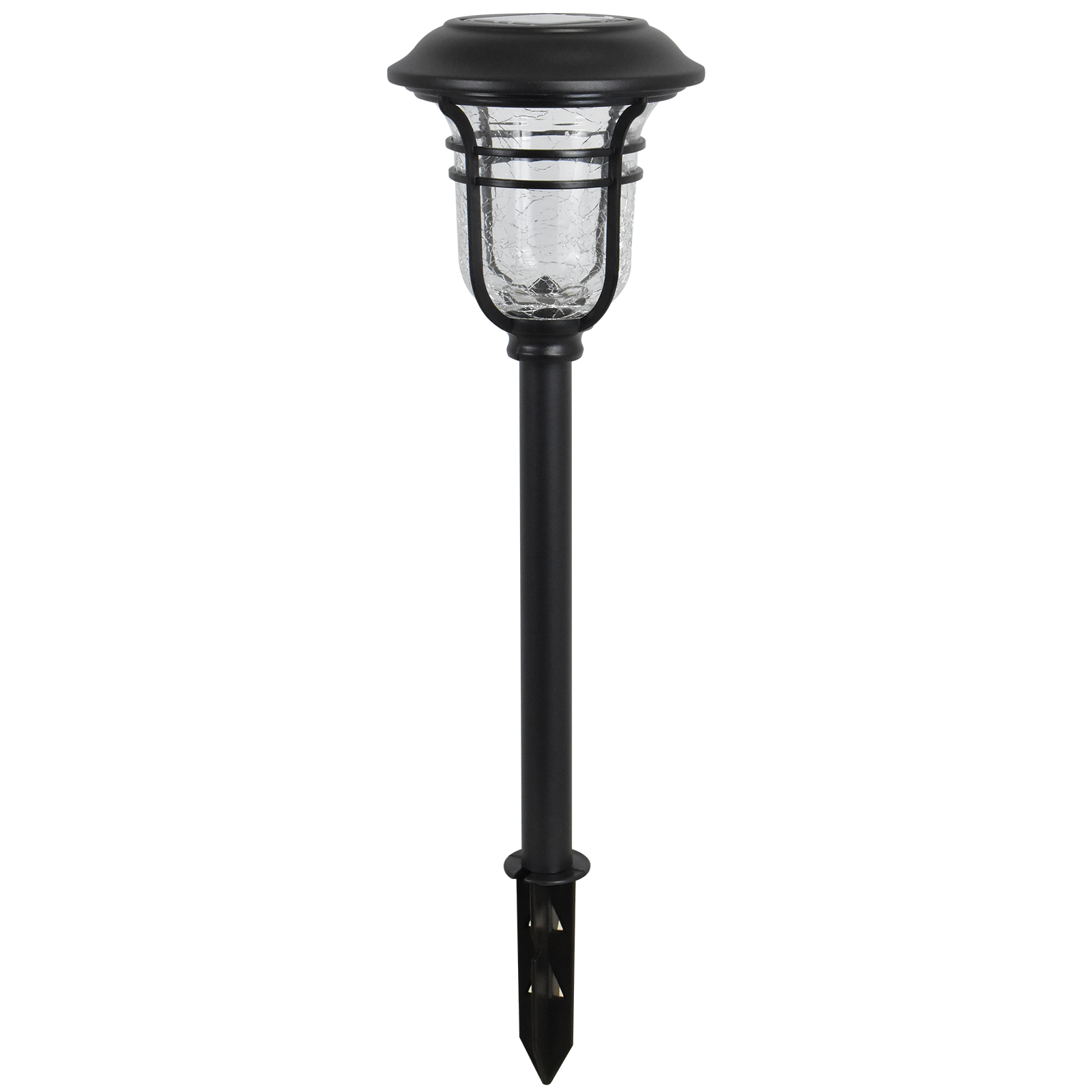 Click Vintage Solar LED Pathway Light Stainless Steel
