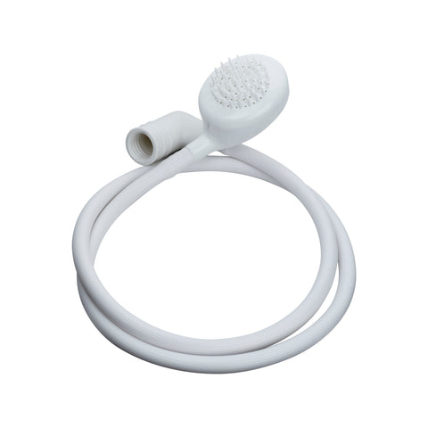 Handi Homes Push On Tap Shower, Plastic Head, Rubber Hose, Gravity Feed, 500kPa