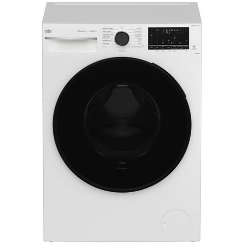 Beko 8kg/4kg UltraFast Washer Dryer Combo - Wi-Fi HomeWhiz, 15 Programs - BWDB8420W1