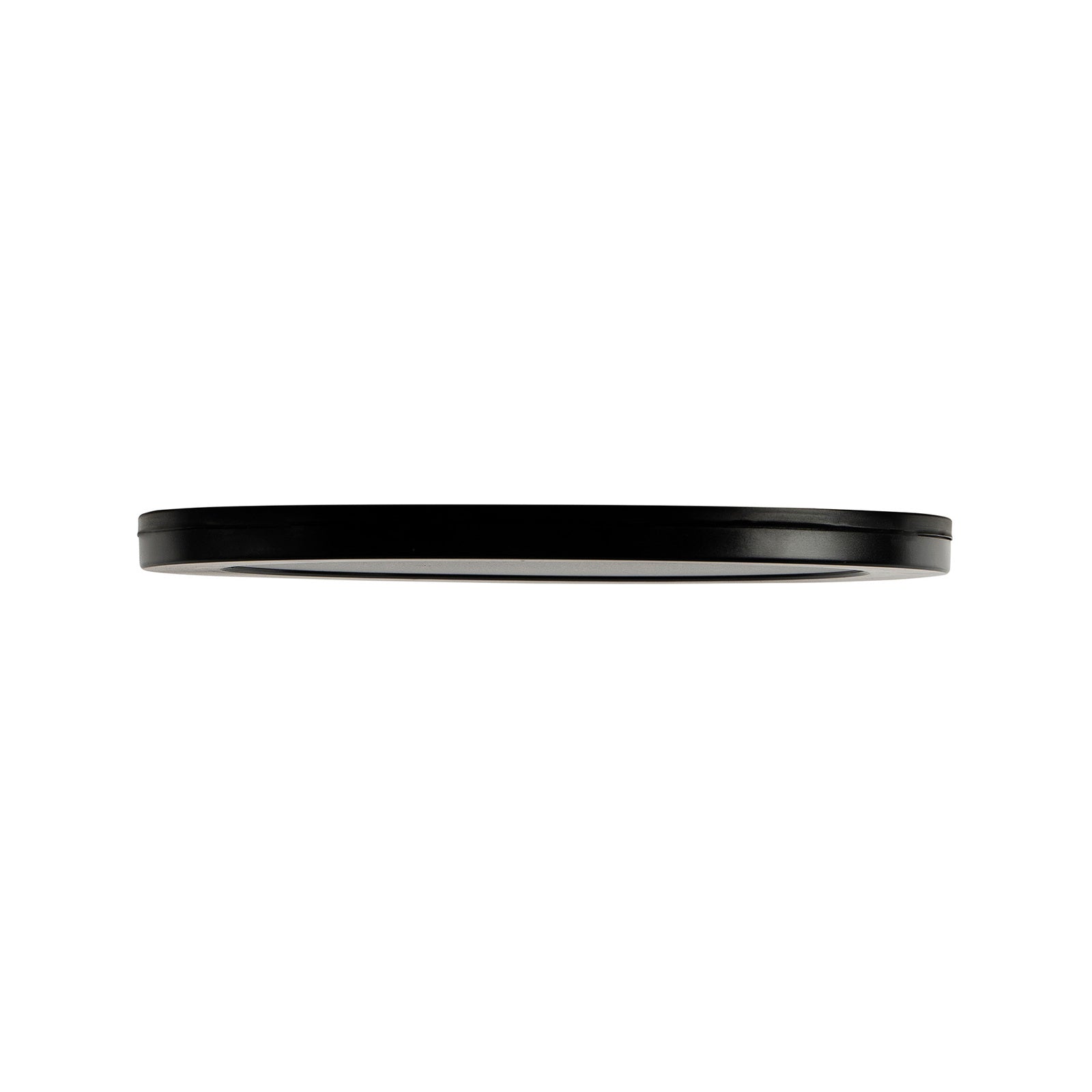 Brilliant Calle 30cm 24W Tri-Colour Black LED Oyster Ceiling Light Plug-In DIY Surface Mounted 22316/06