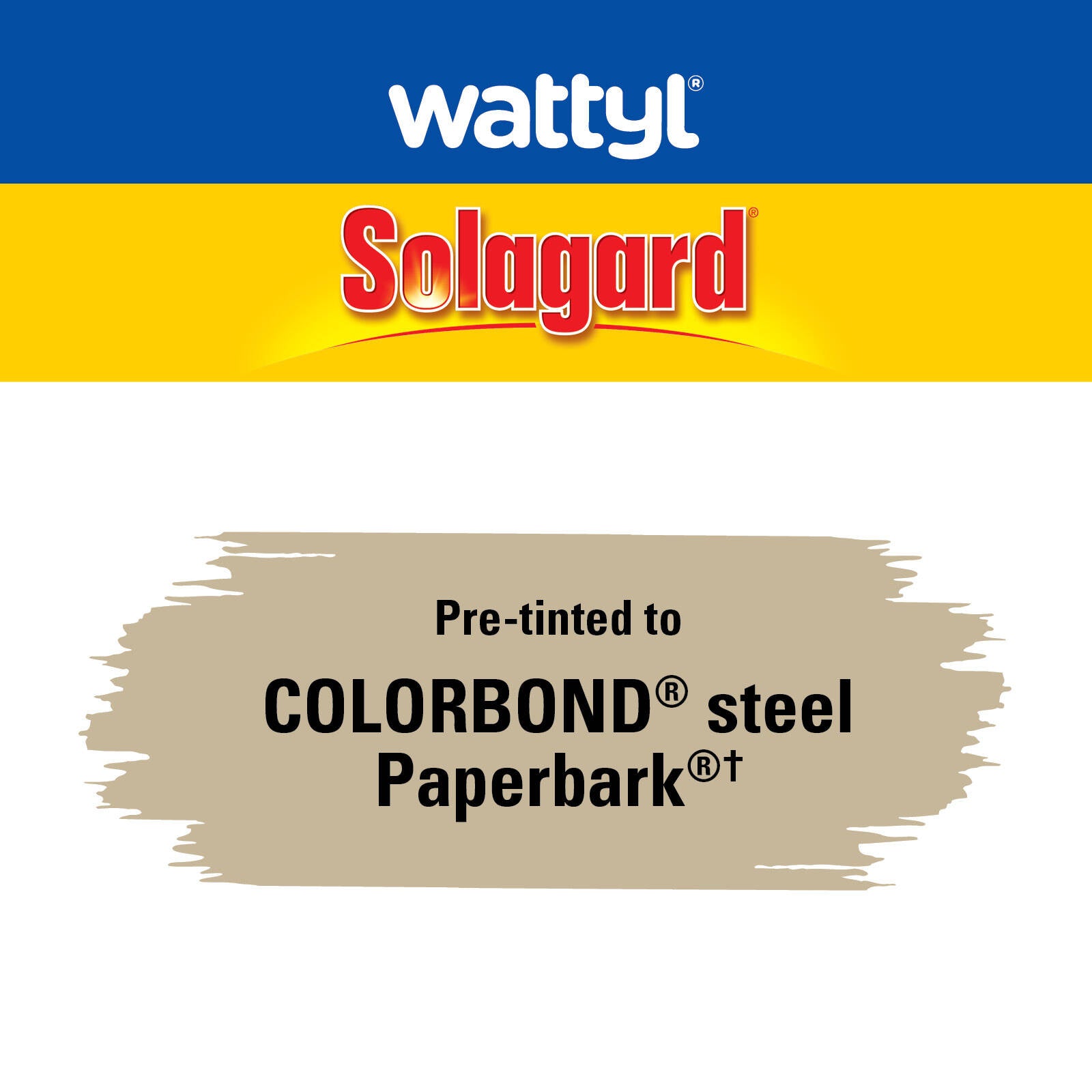Wattyl Solagard Paperbark Low Sheen Pre-tinted Exterior Paint 1L UV Resistant Outdoor