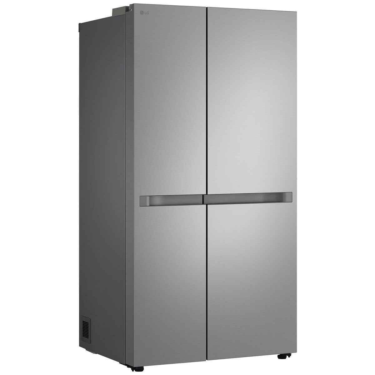LG 664L Side by Side Fridge - Stainless Steel, Flat Door Design, 5 Star Energy, Smart Inverter - GS-B599PL