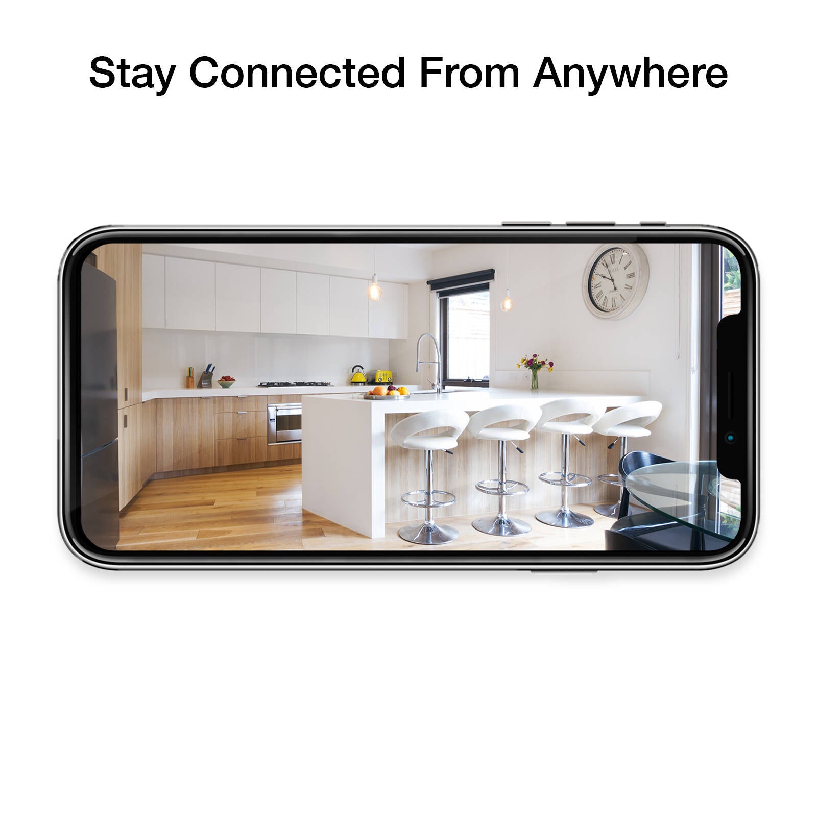 Orion Grid Connect Smart 4MP 2K Indoor Pan and Tilt Security Camera Black SC012BKHA