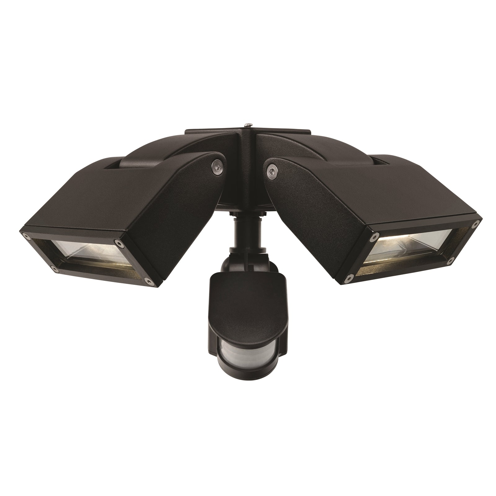 Brilliant Nighthawk 24W LED Sensor Flood Light Motion Sensing Outdoor Black 20855/06