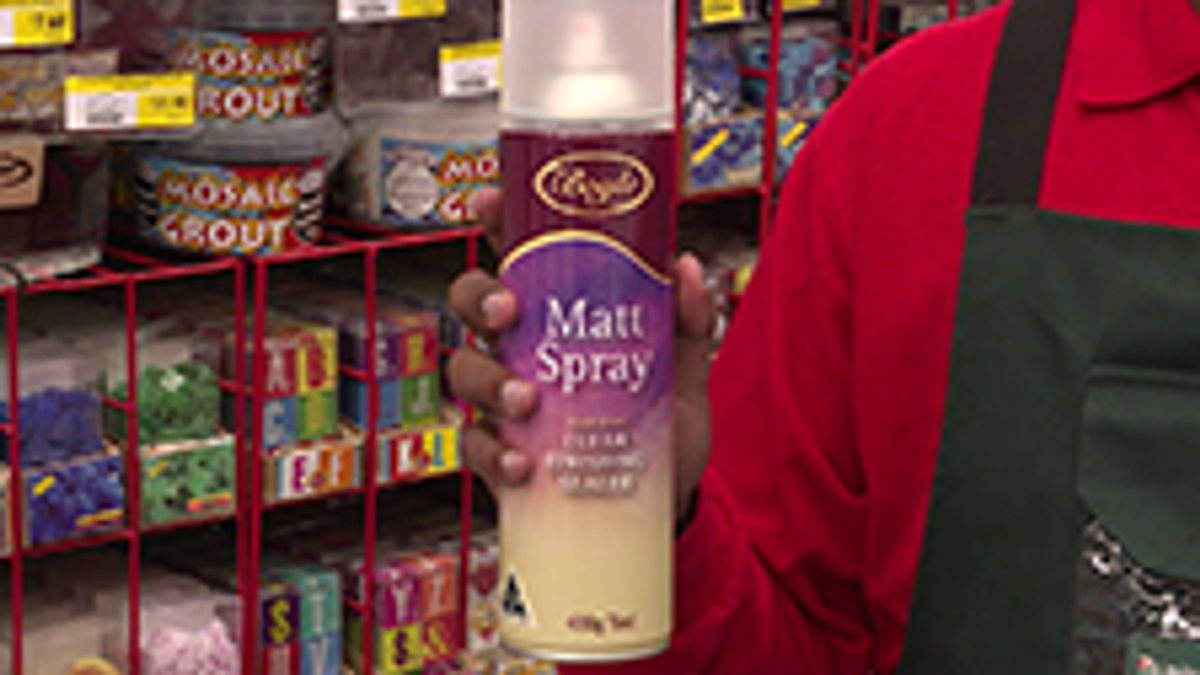 Boyle 400g Clear Matt Spray Sealer