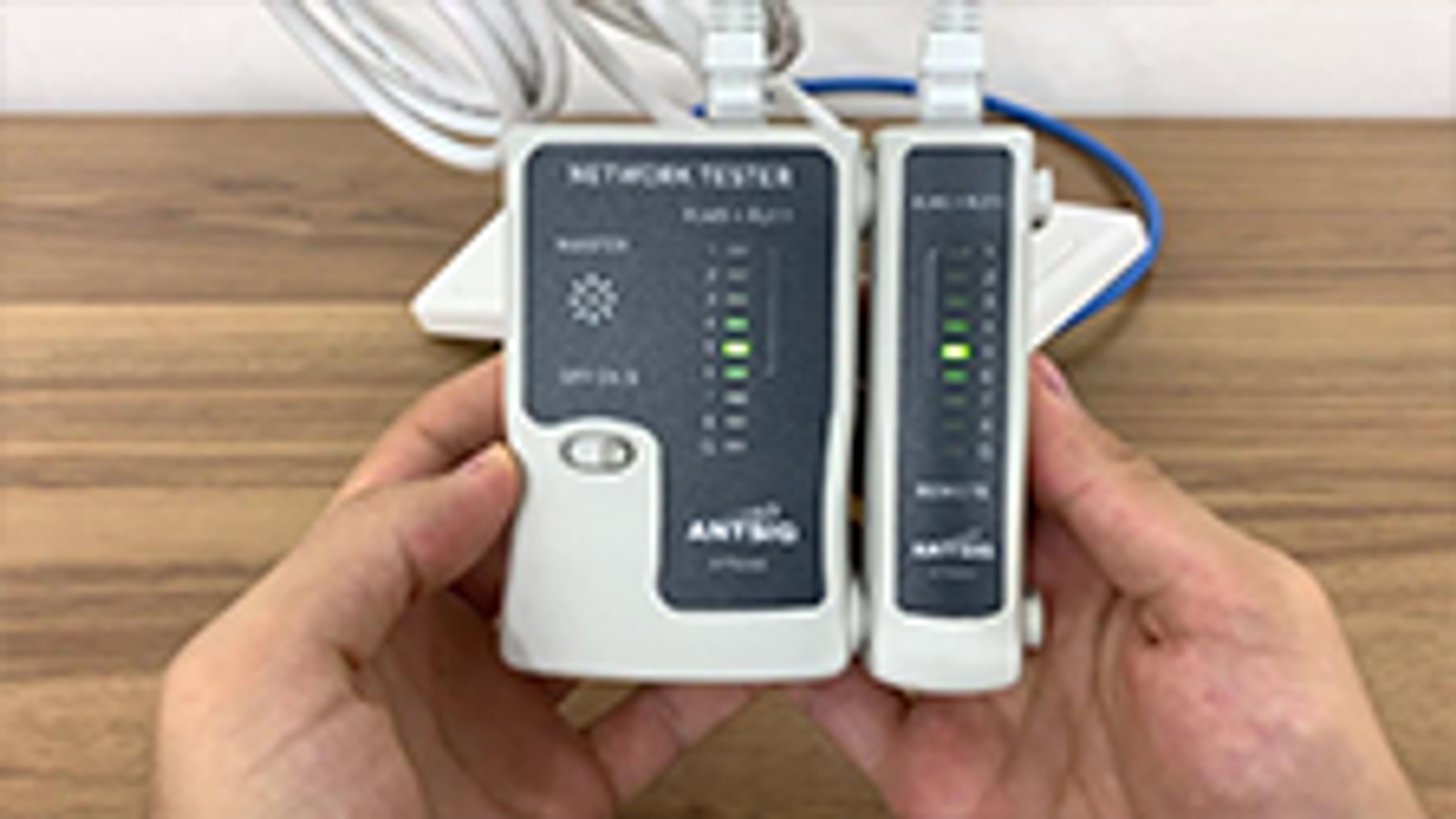 Antsig Network Test Tool RJ45 Ethernet & RJ11 Telephone APT6040
