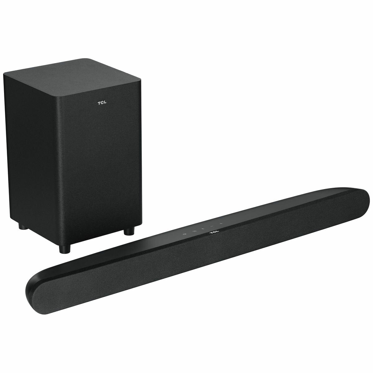 TCL 2.1ch Soundbar with Wireless Subwoofer - Bluetooth, Optical and HDMI ARC Inputs, Black - TS6110