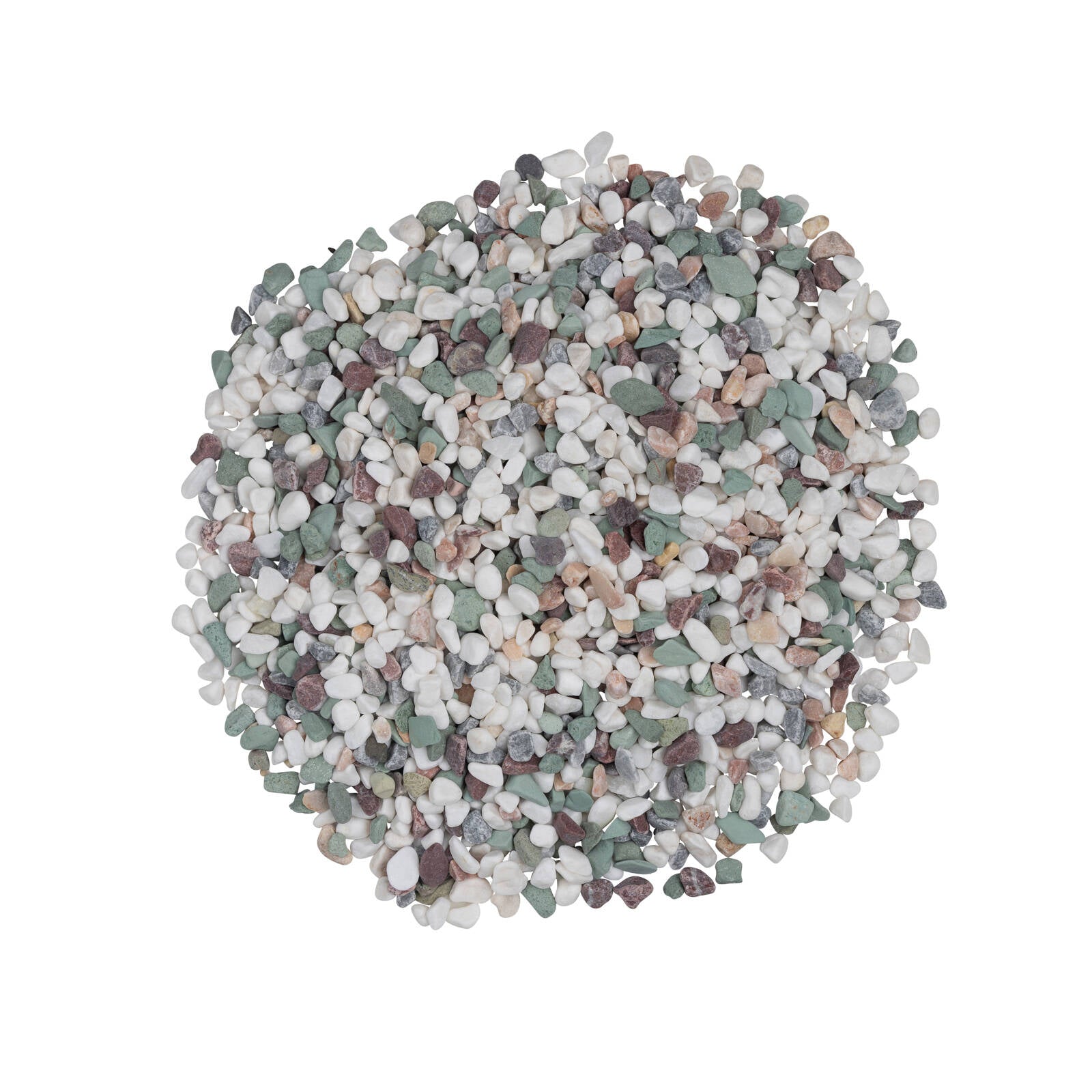 Tuscan Path 2kg 4-6mm Decorative Pastel Pebble Mix for Pots and Terrariums