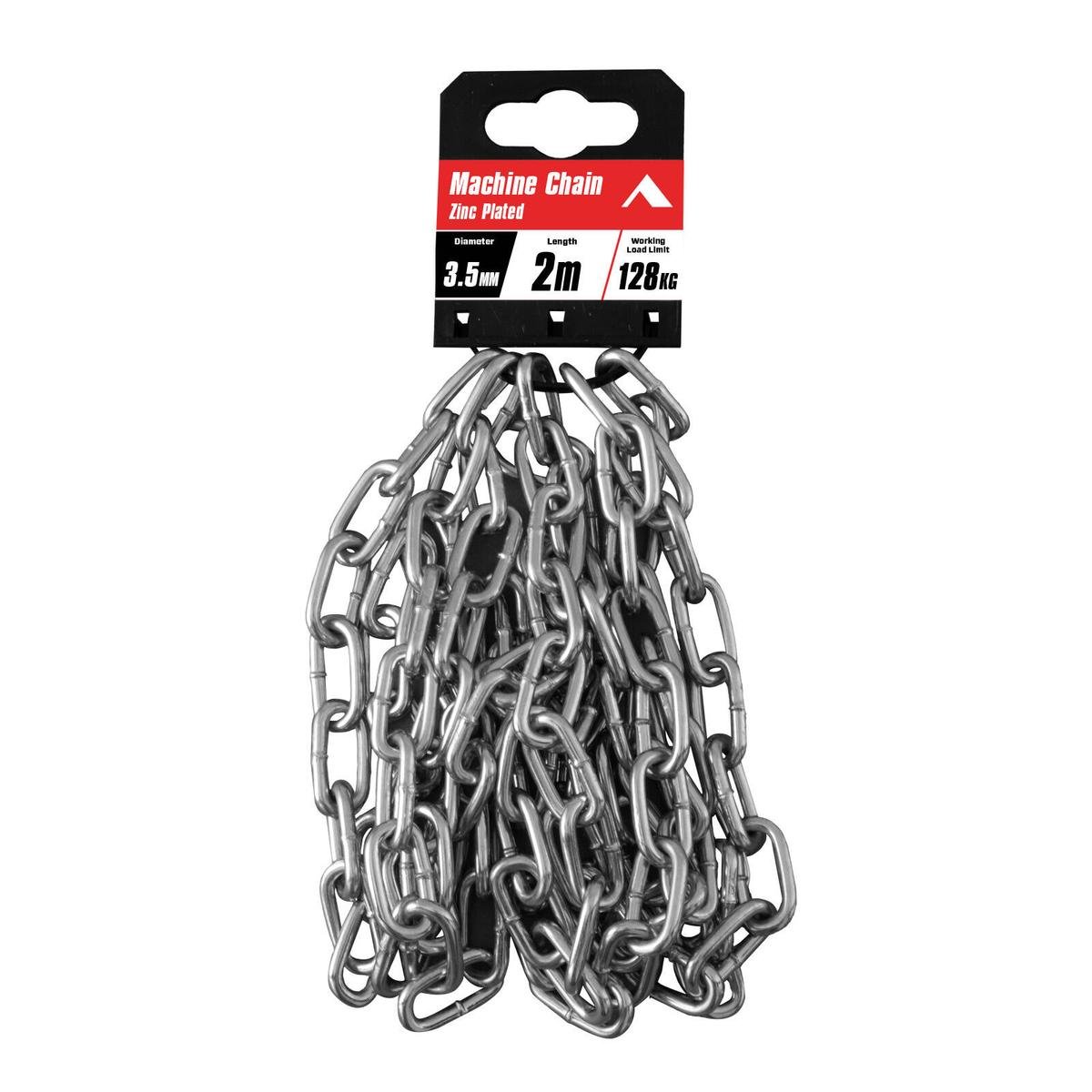 Pinnacle 3.5mm x 2m Zinc Plated Machine Chain