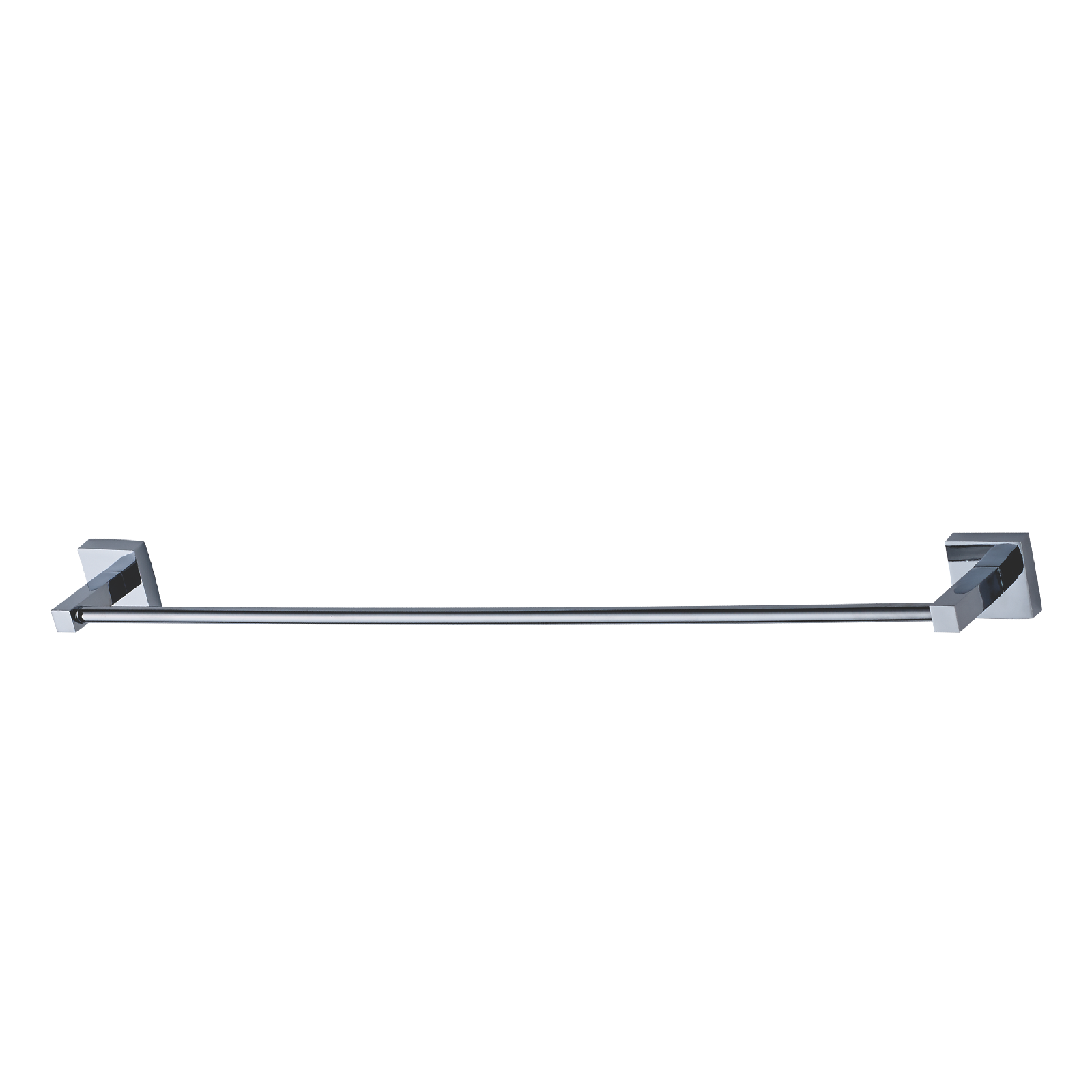 Estilo 900mm Chrome Lille Plated Zinc Alloy Single Towel Rail