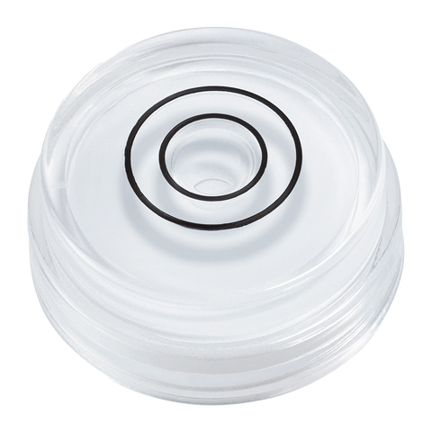 Empire Bullseye Surface Level, Plastic, Waterproof, Circular Spirit Level, White