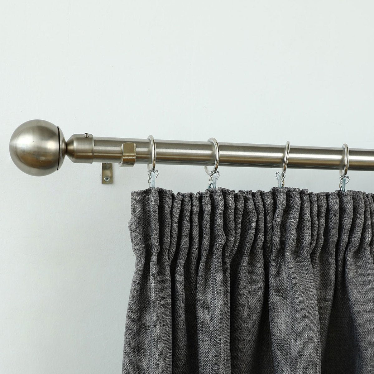 Windoware Slip in Curtain Hook - 25mm - Shiny Metal - Zinc - 14 Pack - SuperSaverAU - view 2