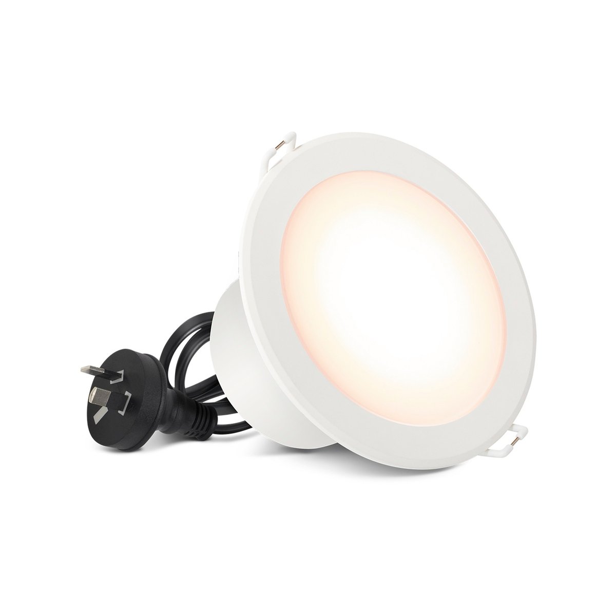 HPM 90mm 7W White Tricolour Dimmable LED Downlight - Adjustable Light Temperatures - SuperSaverAU - view 2