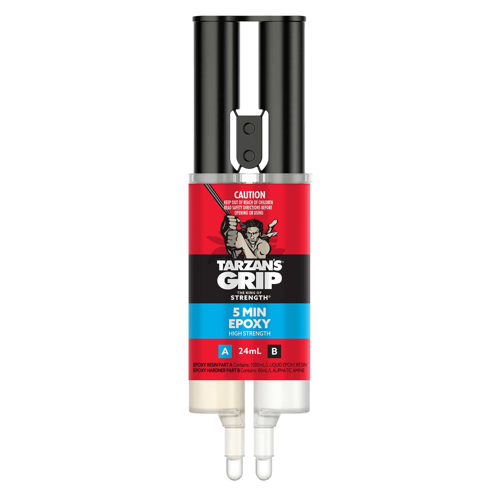 Tarzan's Grip 24ml 5 Minute Epoxy Adhesive - Dries Clear