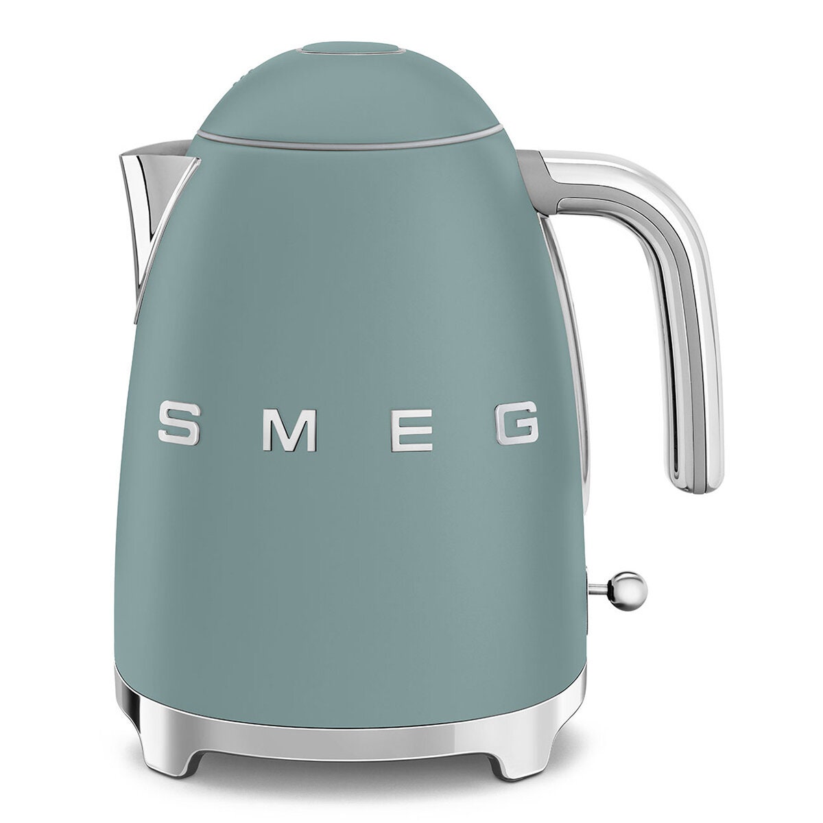 Smeg 50s Retro Style Kettle 1.7L - Emerald Green, 2400W, Soft Opening Lid, 360 Degree Base - KLF03EGMAU