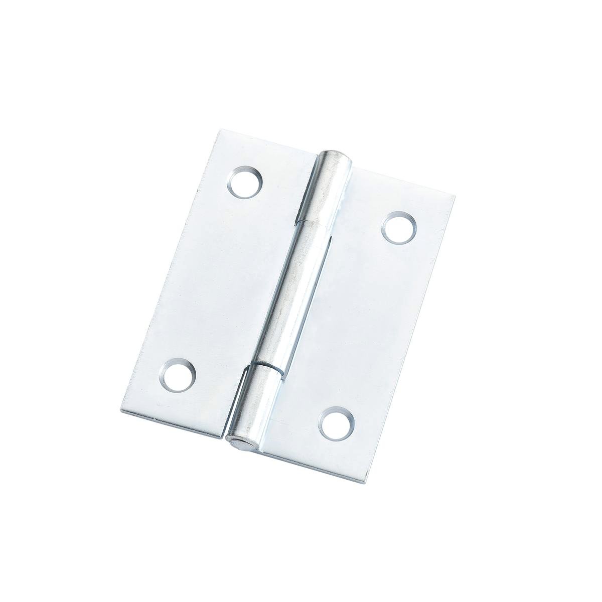 Lane 50 x 40 x 1.2mm Zinc Plated Fixed Pin Butt Hinge, Internal Doors