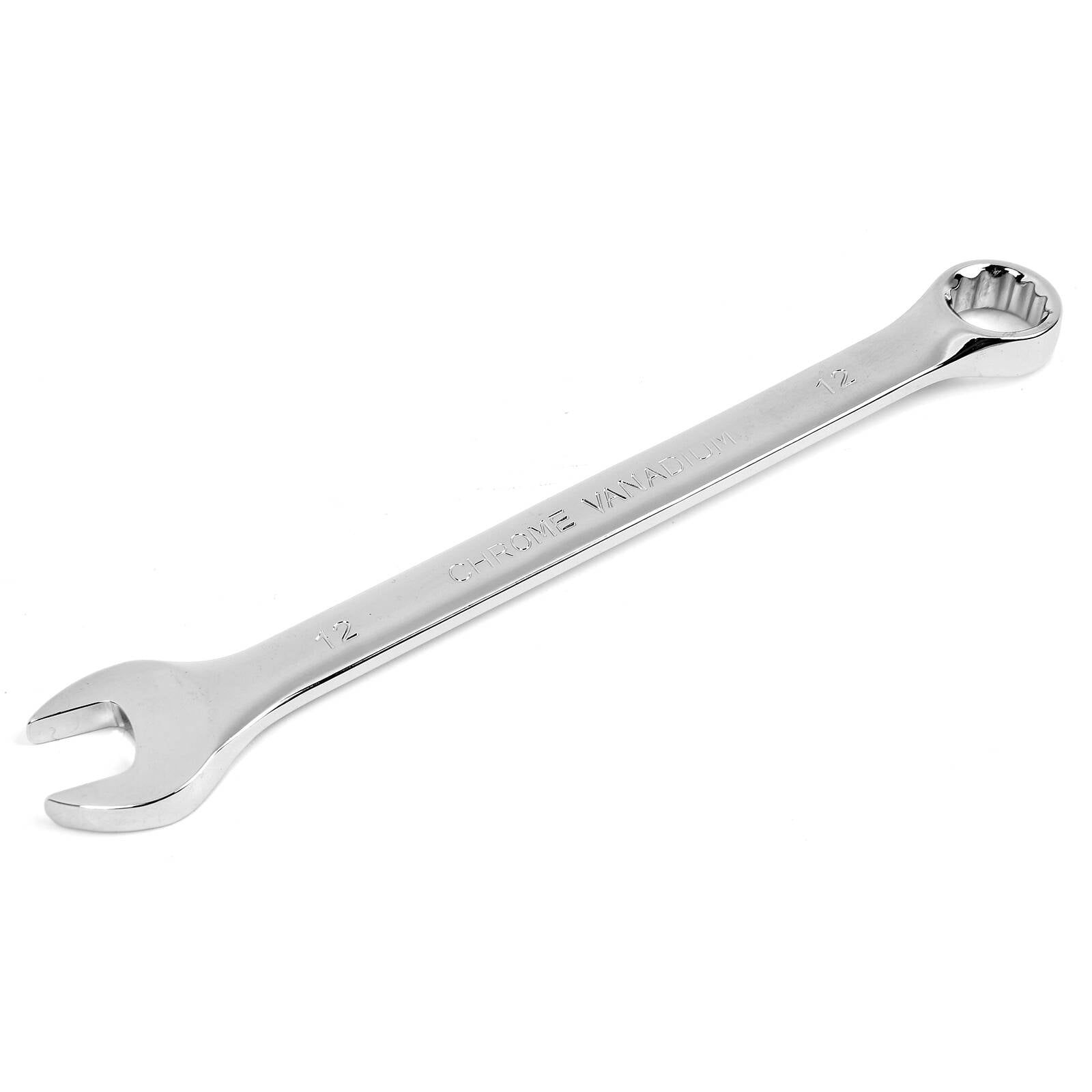 Trojan 12mm Combination Spanner, Chrome Vanadium 12 Point Ring End
