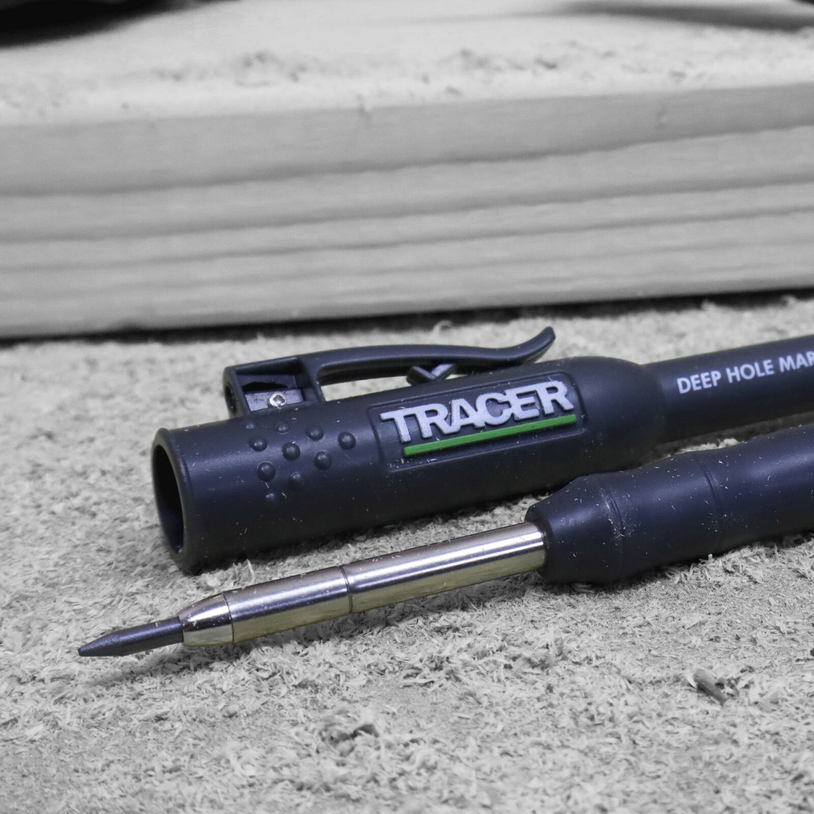 TRACER Deep Pencil Marker with 2B Lead Set, Marks to 145mm