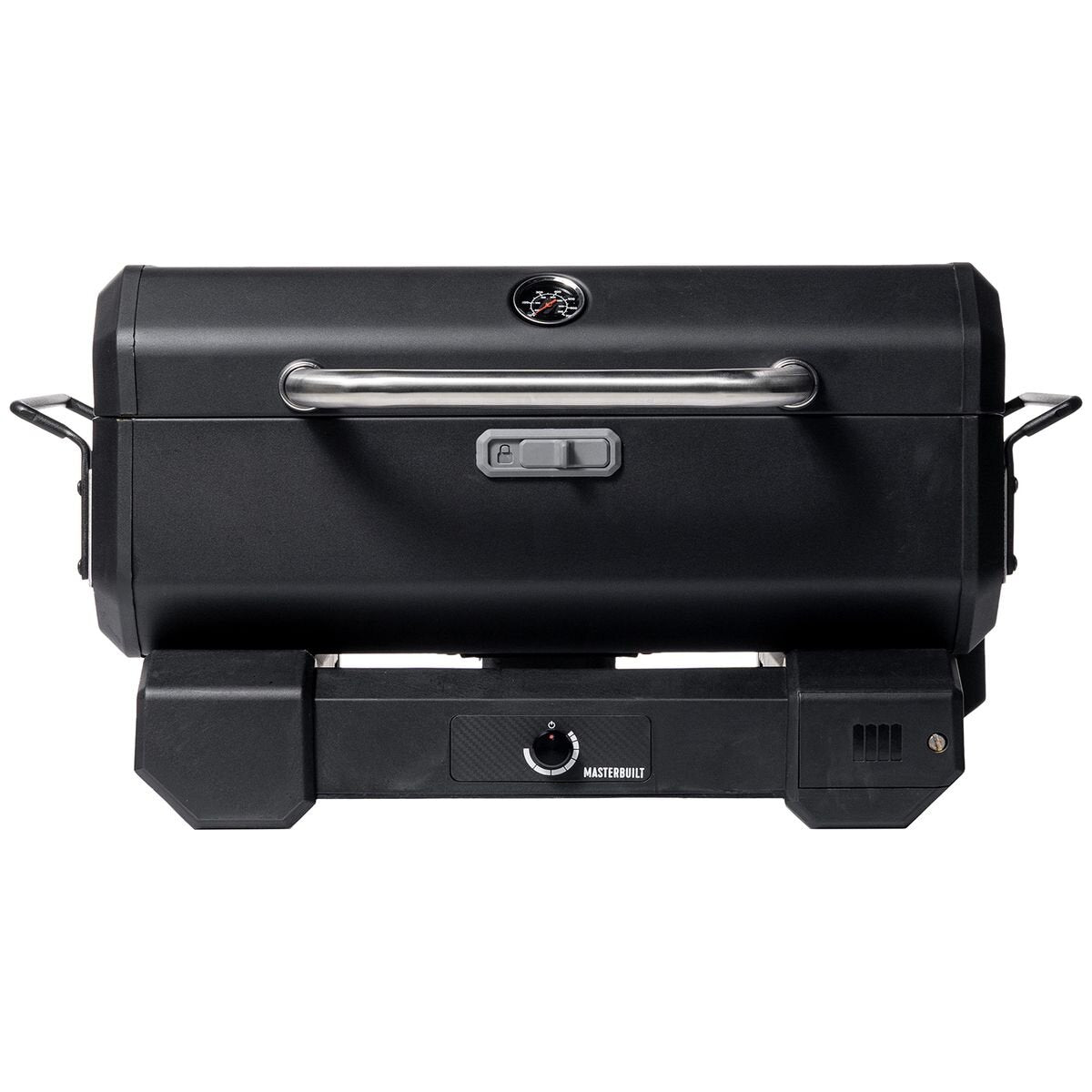 Masterbuilt Portable Charcoal BBQ - Black, SteadyTemp Dial, Up to Four Hours Burn Time - MB20040622