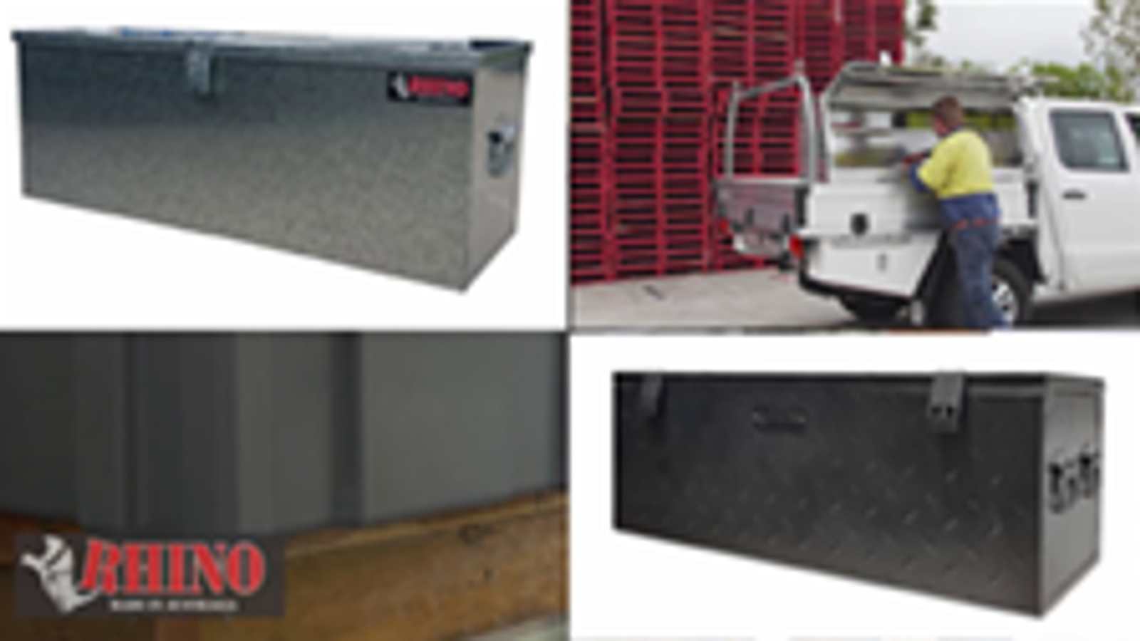 Rhino 400 x 400 x 400mm Grey Cargo Case