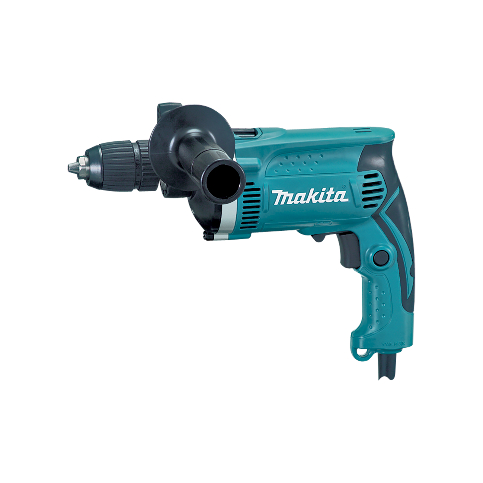 Makita 710W 13mm Hammer Drill HP1631K Corded, Keyless Chuck, Variable Speed, with Case