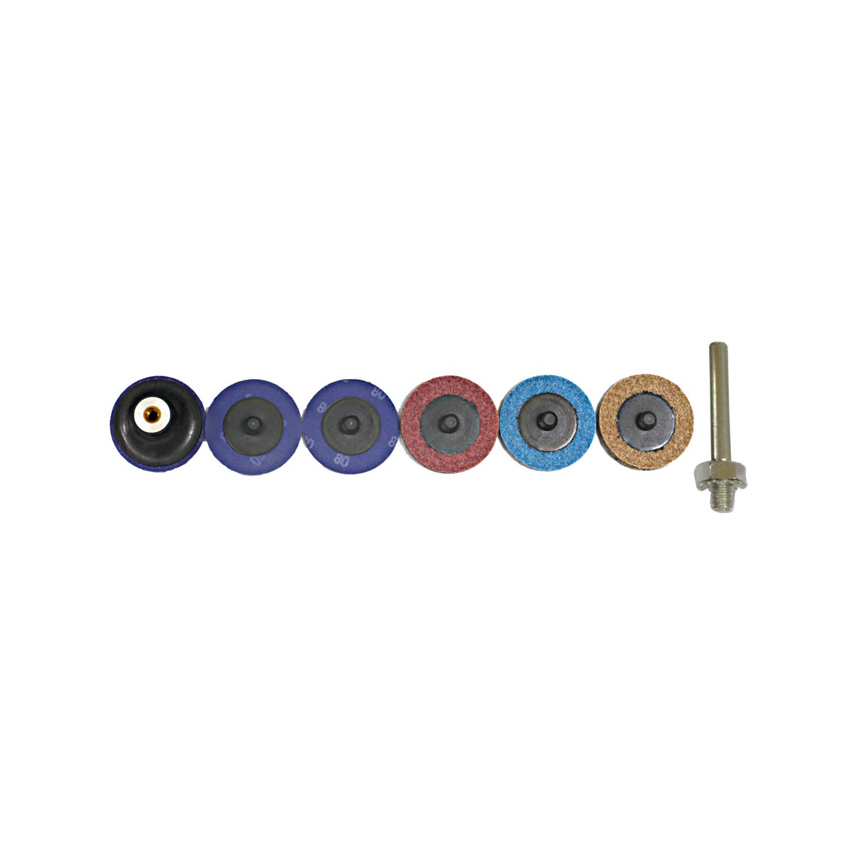 Craftright Surface Preparation Discs 50mm Oxidation Aluminium Kit - SuperSaverAU - view 2
