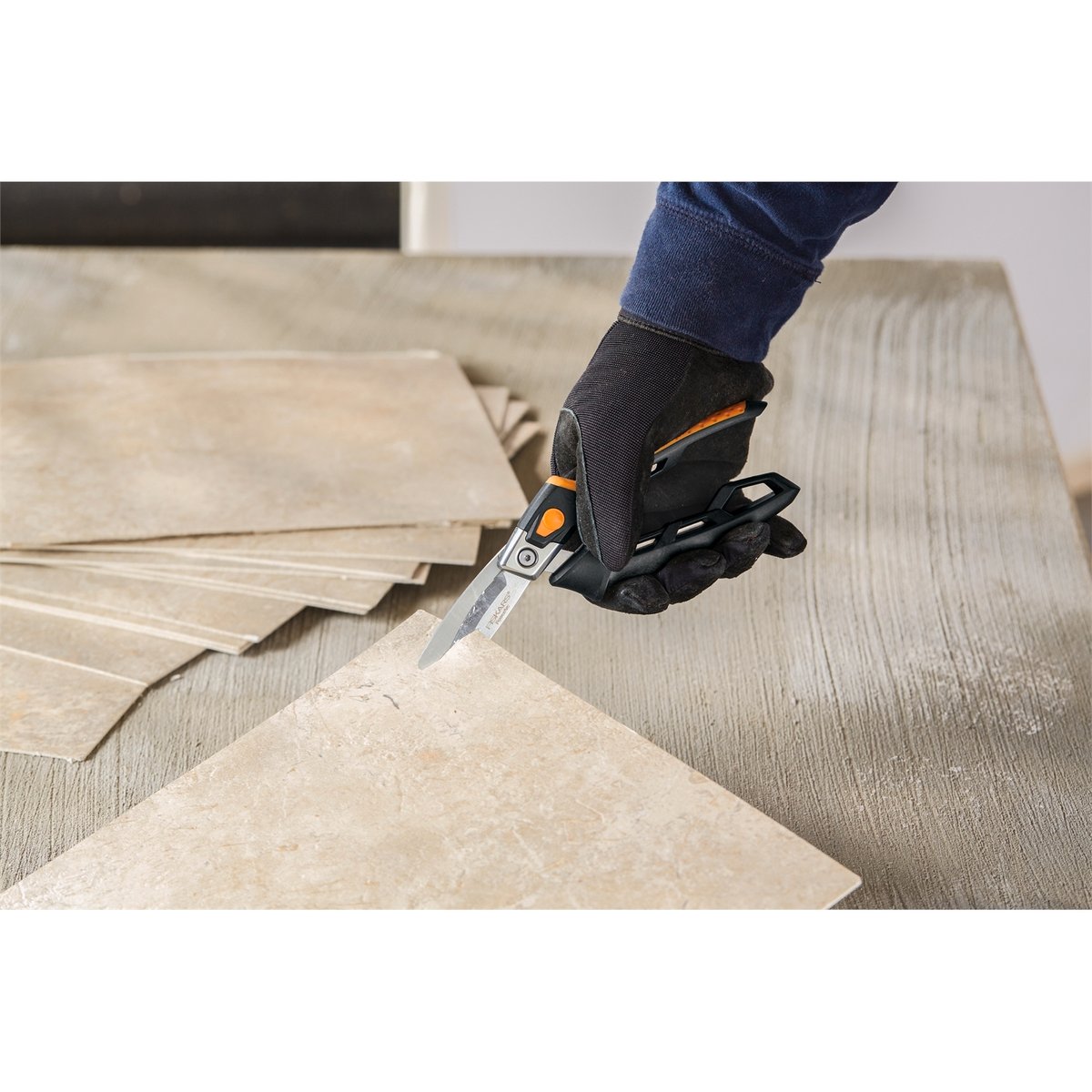 Fiskars 117mm Powerarc Stainless Steel Snip