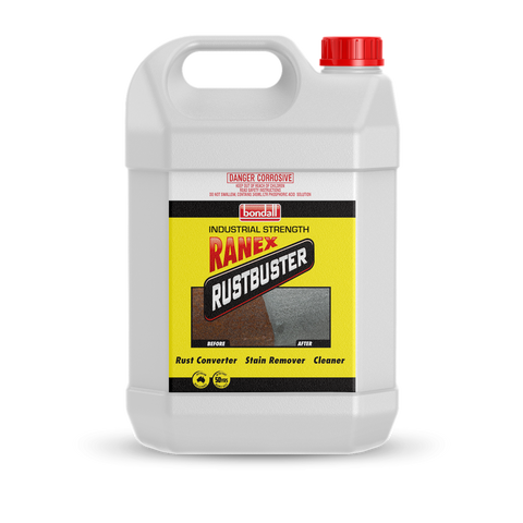 Bondall Ranex Rustbuster Rust Converter 4L - Clear Phosphoric Acid Treatment