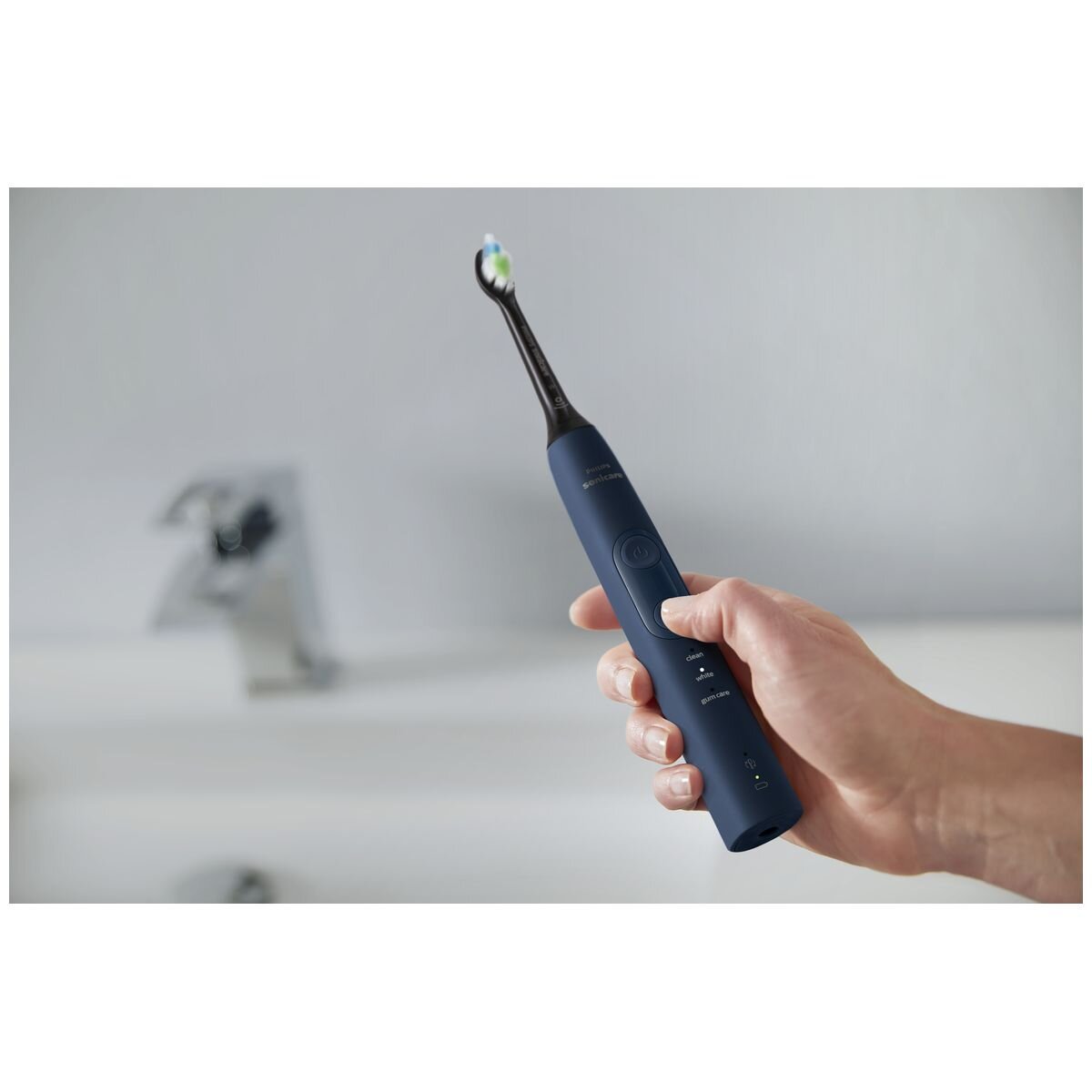 Philips Sonicare ProtectiveClean Whitening Electric Toothbrush - Navy Blue - Three Brushing Modes - HX6851-56
