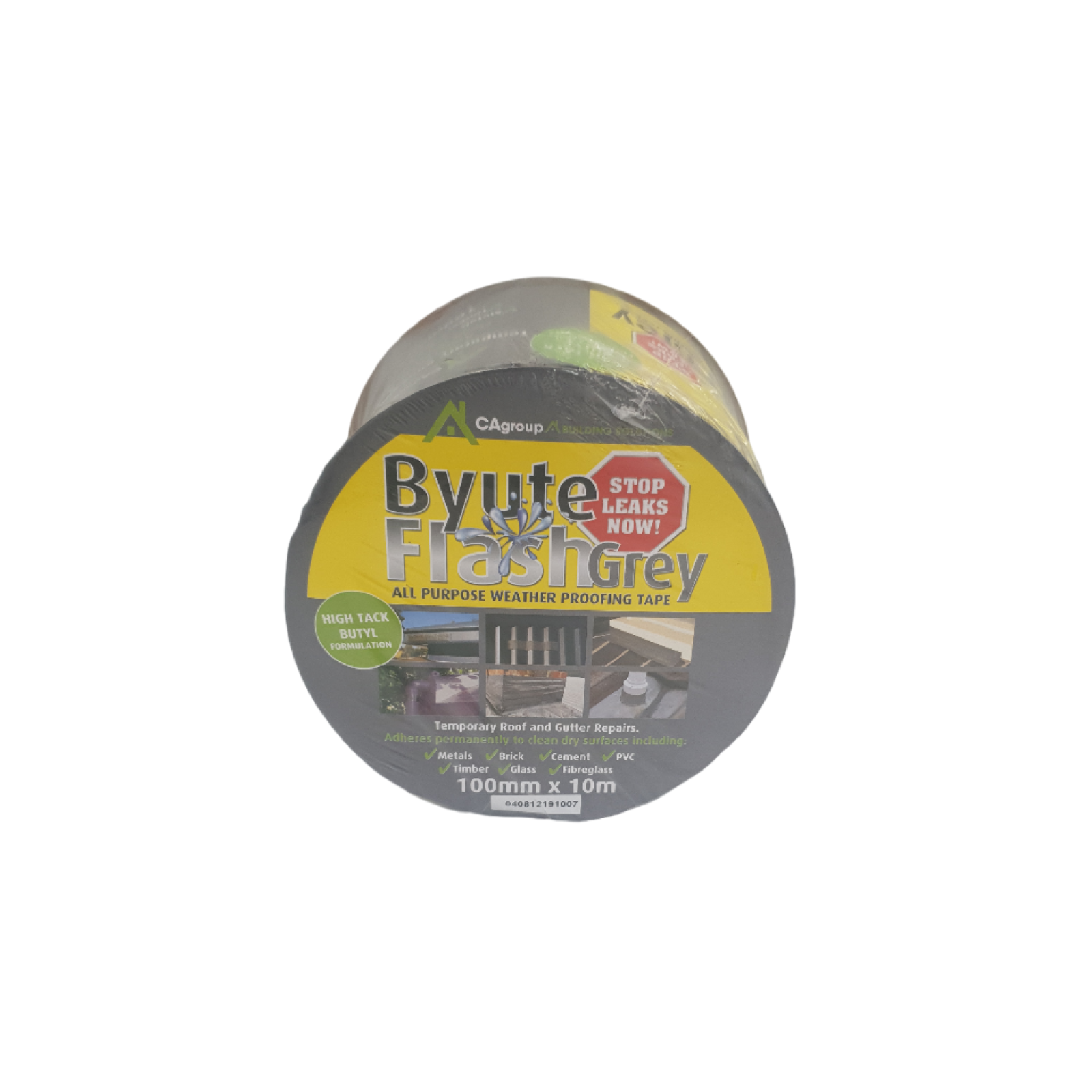 CAgroup Building Solutions 100mm x 10m Grey Byute Flash Flashing Tape, Weatherproof
